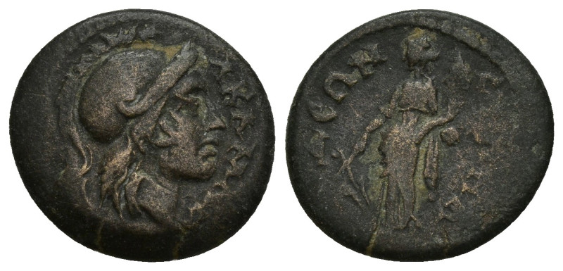 PHRYGIA. Synnada. Pseudo-autonomous (3rd century). Ae. (18mm, 3.6 g) Obv: AKAMAC...