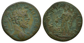 Phrygia. Cotiaeum. Caracalla AD 198-217. Bronze Æ (18mm, 3.3 g) AVT K M AVR ANTΩNEINOC, laureate head right / KOTIAEΩN, Hermes standing facing, head l...