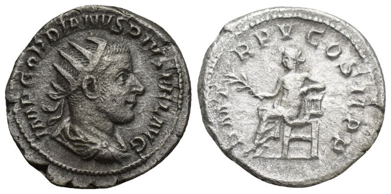 Gordian III (238-244 AD) Rome AR Antoninianus (22mm, 5 g) Obv: IMP GORDIANVS PIV...