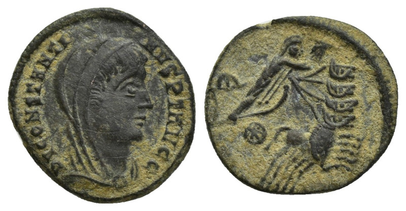 Divus Constantine I. Died AD 337. Æ (14mm, 1.5 g). Commemorative issue. Struck u...