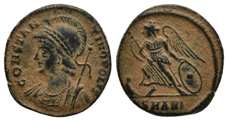 City Commemorative Æ Nummus. (17mm, 2.8 g) Struck under Constantine I. Antioch, ...