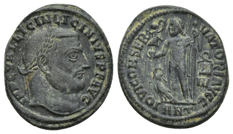 Licinius I Æ Follis. (19mm, 3.6 g) Antioch, AD 313-4. IMP C VAL LICIN LICINIVS P...