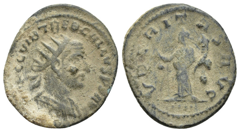 Trebonianus Gallus AD 251-253. Antioch Antoninianus Æ (22mm, 3.5 g). IMP C C VIB...