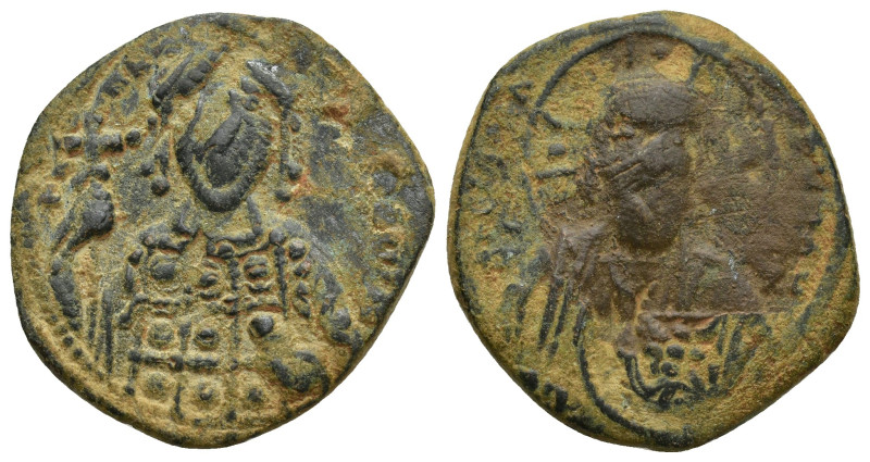 Michael VII Ducas (1071-1078) Æ follis, (25mm, 6.8 g) Constantinople mint. Obv: ...