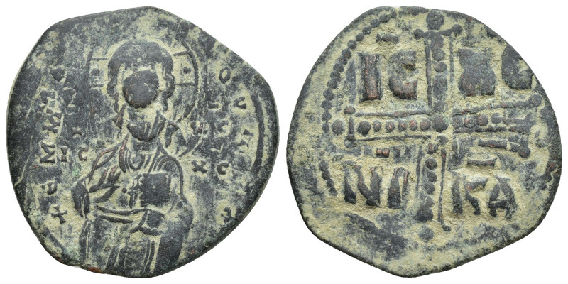 Michael IV the Paphlagonian AD 1034-1041. Constantinople Anonymous Follis Æ (28m...