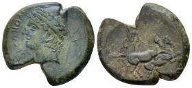 Campania , Aesernia Bronze circa 263-240 - Ex Naville sale 69, 6.