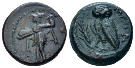 Lucania, Metapontum Bronze circa 220-200