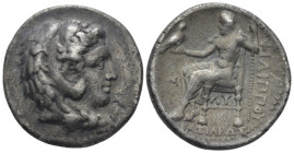 Kingdom of Macedon, Philip III, 323-317 Babylon Tetradrachm circa 323-317 - From the collection of a Mentor.