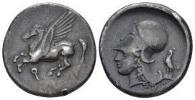 Corinthia, Corinth Stater circa 345-307 - From the collection of a Mentor
