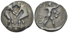 Pamphilia, Aspendus Stater circa 420-370 - From the collection of a Mentor.
