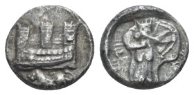 Phoenicia, Sidon Obol circa 410-400