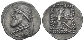 Parthia, Mithradates II, 123-88 Ecbatana Drachm 119-109 - From the collection of a Mentor.
