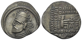 Parthia, Pakoros II, 78-105 Ecbatana Drachm 78-105 - From the collection of a Mentor.