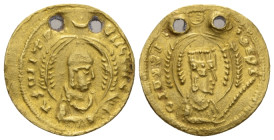Egypt, Kings of Axum, Ebana, c. 430-460 1/3 Solidus circa 430-460