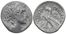 The Ptolemies, Ptolemy XII, 80-51 Alexandria Tetradrachm circa 52-51
