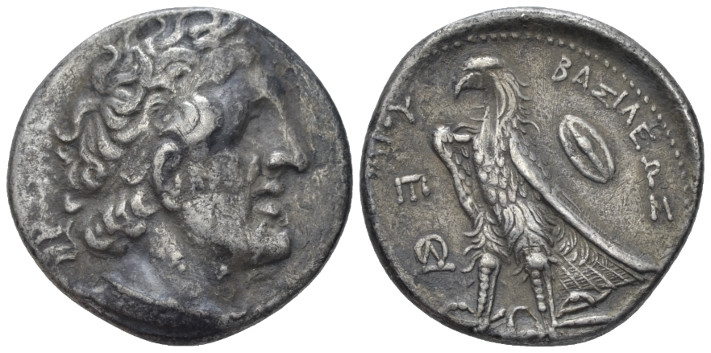 The Ptolemies, Ptolemy II, 283/2-246 Uncertain mint in Cyprus Tetradrachm circa ...