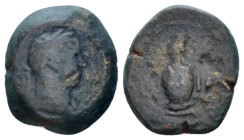 Egypt, Alexandria Hadrian, 117-138 Dichalkon circa 126-127 (year 11) - From a Private British collection.