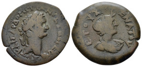 Egypt, Alexandria. Dattari. Domitian, 81-96 Diobol circa 89-90 (year 9) - From the Dattari collection. The second specimen known.