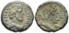 Egypt, Alexandria. Dattari. Marcus Aurelius Caesar, 139-161. Tetradrachm circa 155-156 (year 19) - From the Dattari collection.