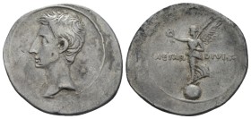 Octavian, 32 – 27 BC Denarius Brundisium and Roma (?) circa 32-29 BC