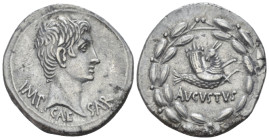 Octavian as Augustus, 27 BC – 14 AD Cistophoric tetradrachm Ephesus circa 24-20