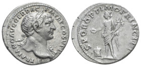 Trajan, 98-117 Denarius Rome circa 106-107
