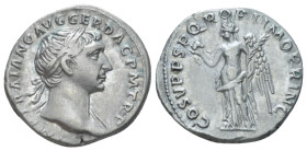 Trajan, 98-117 Denarius Rome 107-108