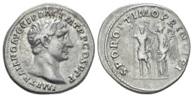 Trajan, 98-117 Denarius Rome circa 103-104
