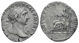 Trajan, 98-117 Denarius Rome 108-109
