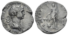 Trajan, 98-117 Denarius Rome circa 114-117