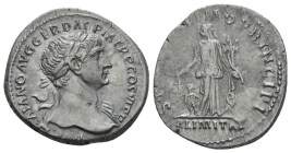 Trajan, 98-117 Denarius Rome circa 112-113