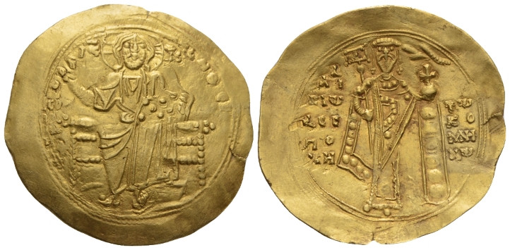 Alexius I Comnenus. 1081-1118 Hyperpyron Constantinople circa 1092-1118, AV 31.0...