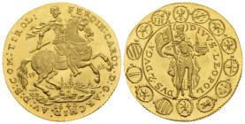 Vienna 2 Ducats, reproduction of the 1642 issue of Archduke Ferdinand Karl 1963 - From the collection of a Mentor