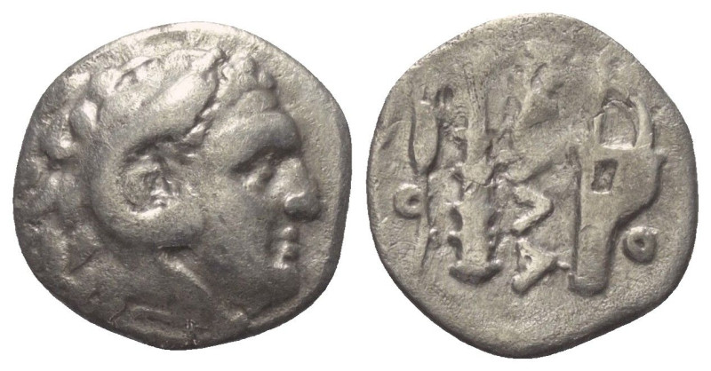 Moesia Inferior. Kallatis.

 Hemidrachme (Silber). 3. - 2. Jhdt. v. Chr.
Vs: ...