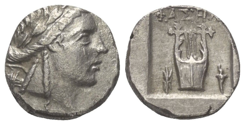 Lykien. Lykischer Bund.

 Drachme (Silber). Ca. 88 - 84 v. Chr. Phaselis.
Vs:...