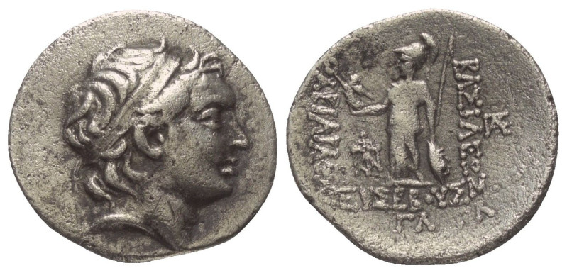 Königreich Kappadokien. Ariarathes V. (163 - 130 v. Chr.).

 Drachme (Silber)....