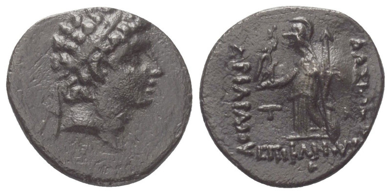 Königreich Kappadokien. Ariarathes VI. (130 - 114 v. Chr.).

 Drachme (Silber)...