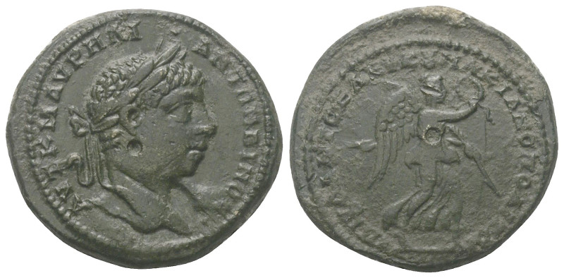 Moesia Inferior. Markianopolis. Elagabalus (218 - 222 n. Chr.).

 Bronze.
Vs:...
