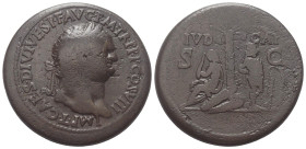 Titus (79 - 81 n. Chr.).

 Sesterz. 80 - 81 n. Chr. Thrakien (?).
Vs: IMP T CAES DIVI VESP F AVG P M TR P P P COS VIII. Kopf mit Lorbeerkranz recht...