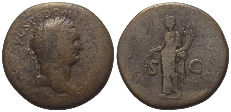 Domitianus (81 - 96 n. Chr.).

 Sesterz (Bronze). 80 - 81 n. Chr. (Domitian al...