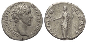 Antoninus Pius (138 - 161 n. Chr.).

 Denar (Silber). 141 n. Chr. Rom.
Vs: ANTONINVS AVG PIVS P P TR P COS III. Kopf mit Lorbeerkranz rechts.
Rs: ...
