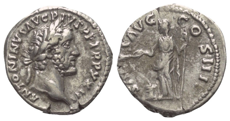 Antoninus Pius (138 - 161 n. Chr.).

 Denar (Silber). 159 - 160 n. Chr. Rom.
...