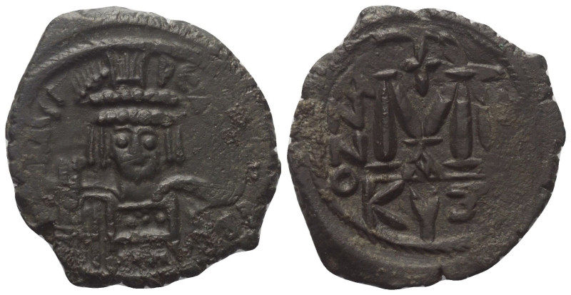 Heraclius (610 - 641 n. Chr.).

 Follis (40 Nummi). 610 - 613 n. Chr. Kyzikos....