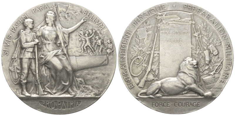 Frankreich. Kunstmedaillen.

 Medaille (Silber). Ohne Jahr (1912). Paris.
Gra...