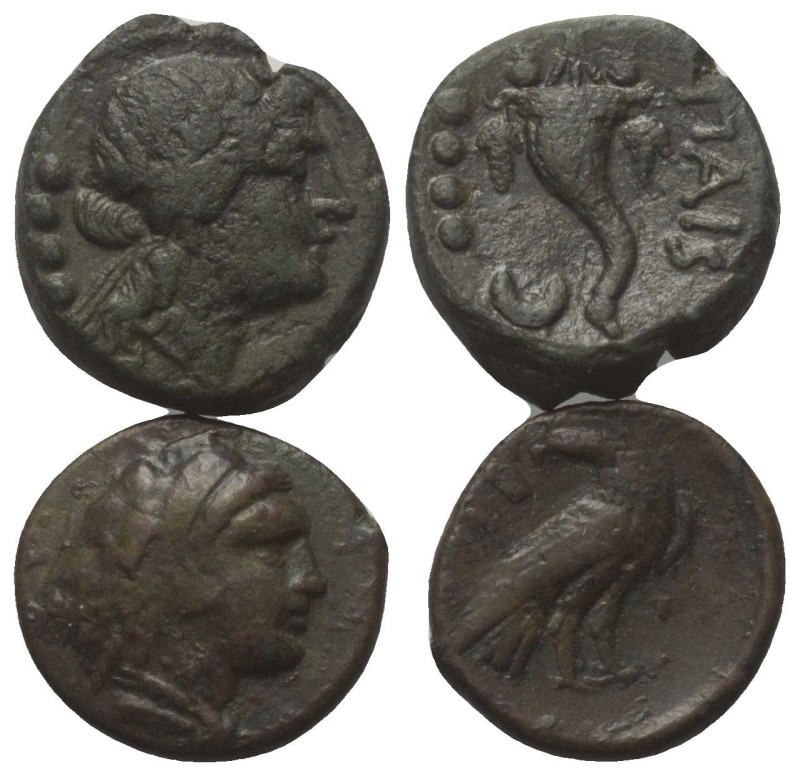 Griechische Münzen - Lots.


Paestum (Lukanien) / Kroton (Bruttium).

Lot (...