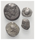 Griechische Münzen - Lots.


Lampsakos (Mysien) / Ungesichert / Abydos / Antandros (Troas).

Lot (4 Stück, Silber): Diobol, Obol, Hemiobol, Tetar...