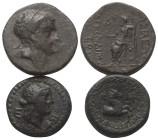 Griechische Münzen - Lots.


Selekeia (Kilikien) / Tarkondimotos I. (Königreich Kilikien).

Lot (2 Stück): Bronze, 2. - 1. Jhdt. v. Chr.

Sehr ...