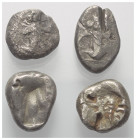 Griechische Münzen - Lots.


Achaimenidisches Königreich.

Lot (4 Stück, Silber): Siglos, 5. Jhdt. v. Chr.

Sehr schön.

Verkauft wie besehen...