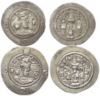 Griechische Münzen - Lots.


Sasanidisches Königreich.

Lot (2 Stück, Silber): Drachme, 5. - 6. Jhdt. n. Chr.

Sehr schön.

Verkauft wie bese...