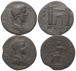 Provinzialrömische Münzen - Lots.


Moesia Inferior / Thrakien.

Lot (2 Stück): Bronze; 2.- 3. Jhdt. n. Chr.

Sehr schön.

Verkauft wie beseh...